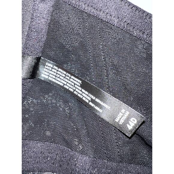 44D Torrid Bra Front Closure XO Push Up Plunge Back Smoothing Underwire Black - Picture 13 of 13